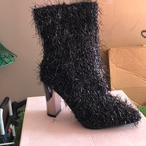 Fuzzy booties! Unique